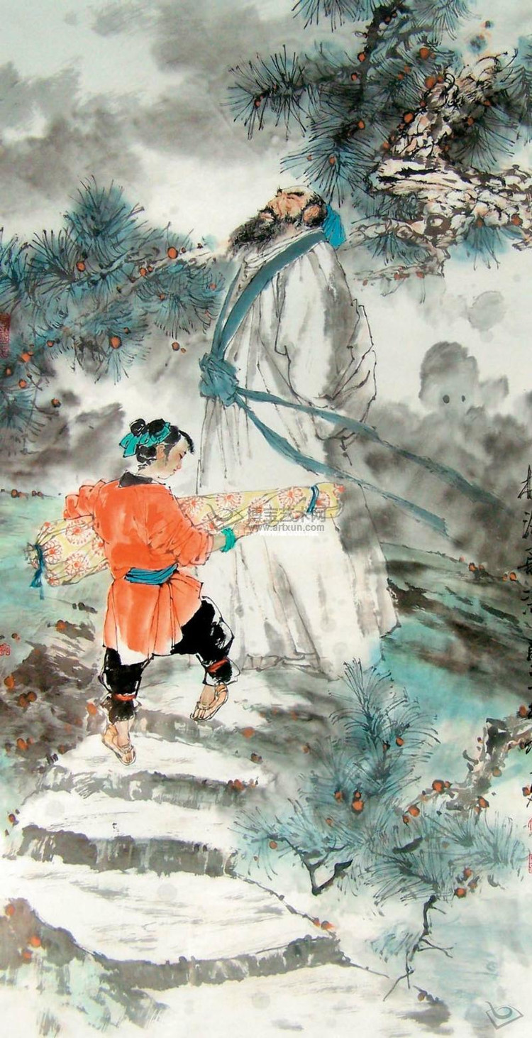 郭有河,1963年出生于河北省唐山市,曾就读于解放军艺术学院美术系国画