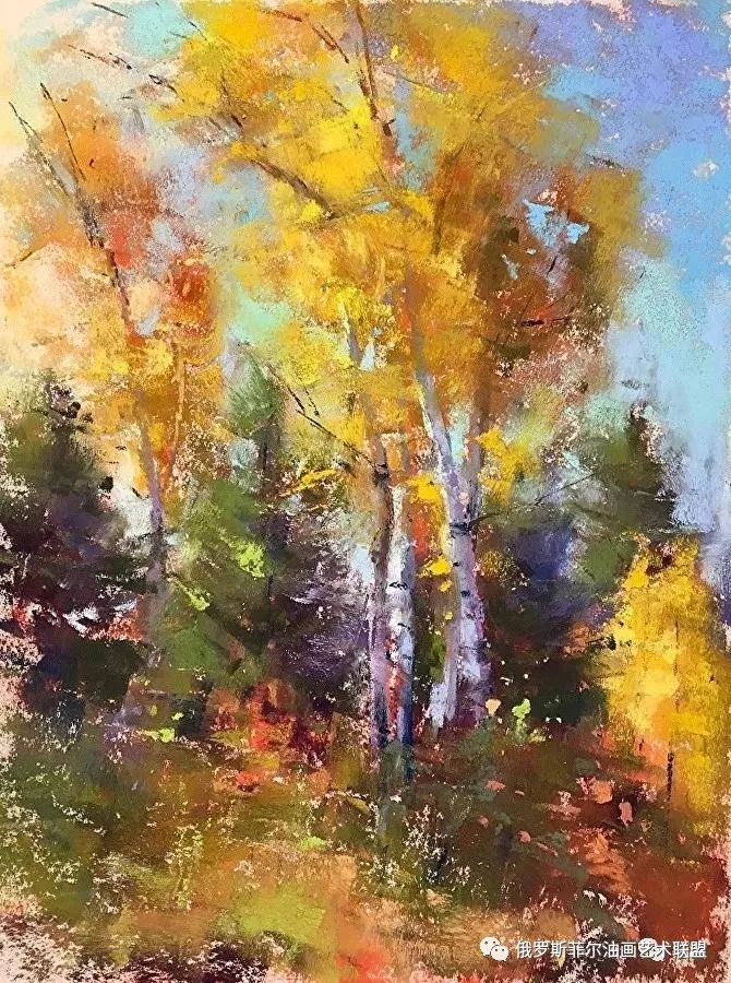 名家名作50幅风景油画形式色彩运用都随心所欲发挥