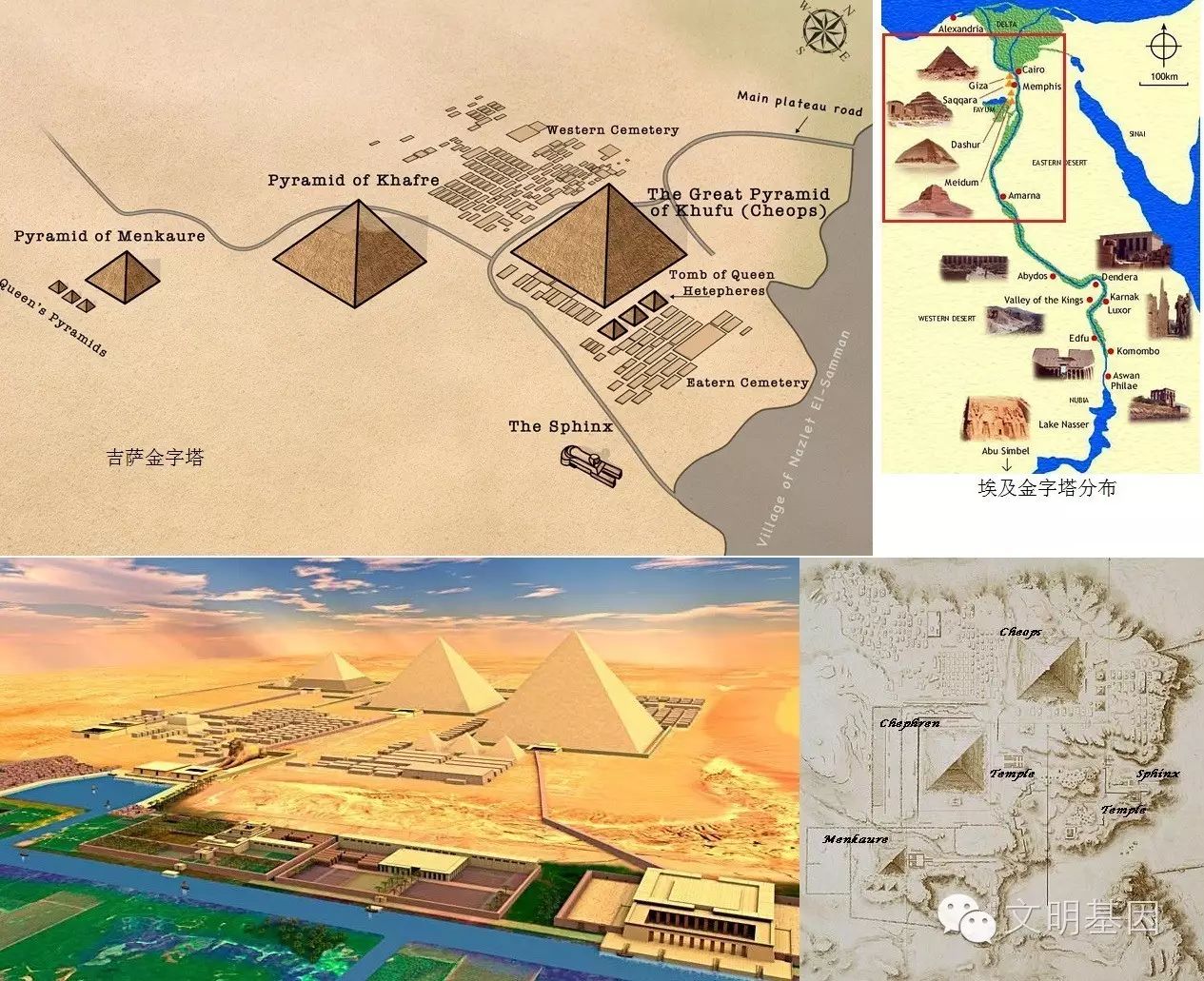 古埃及第四王朝图片