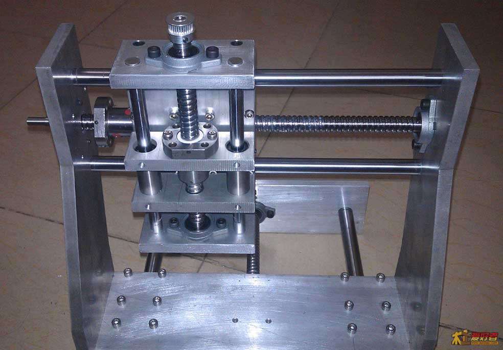 自制全铝cnc雕刻机全过程完工篇