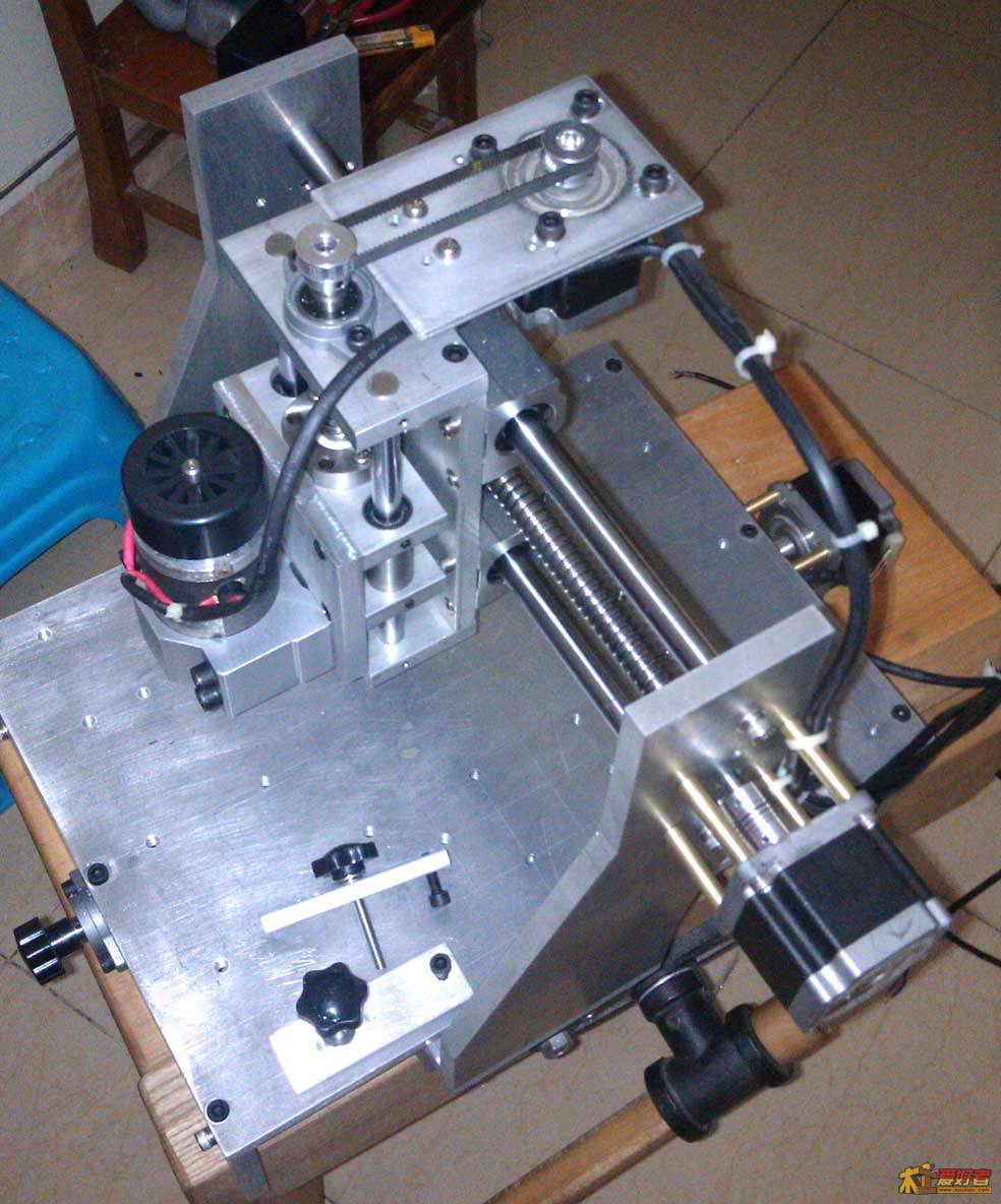 自制全铝cnc雕刻机全过程完工篇