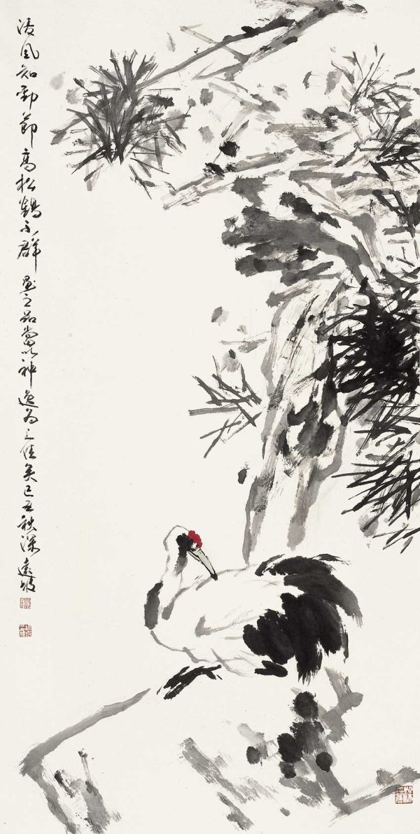 邓远坡写意花鸟画作品欣赏