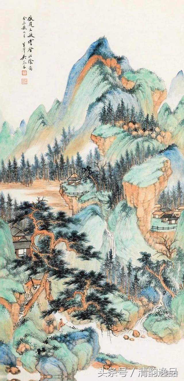 吴琴木山水画合辑