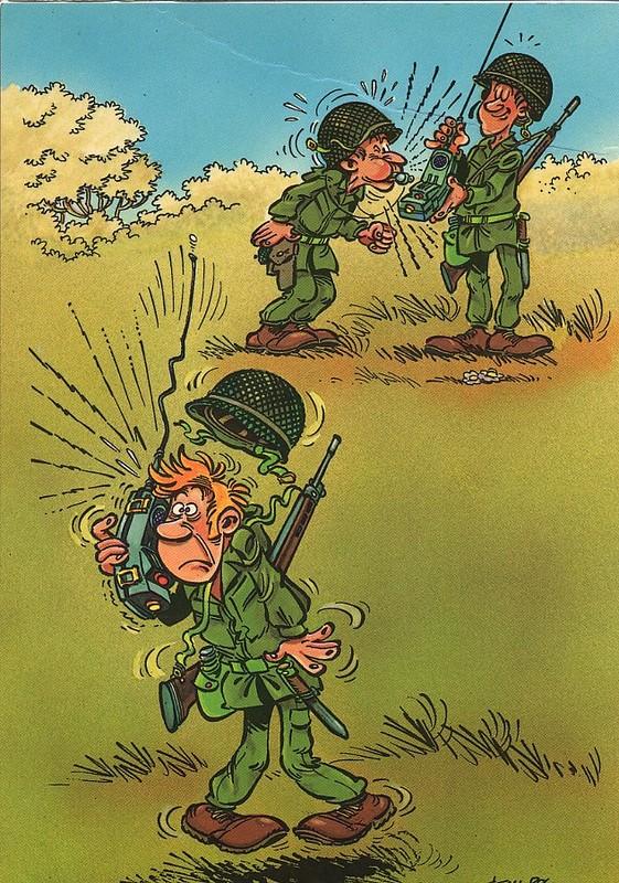 看漫画猜武器比利时漫画中的冷战欢乐时光