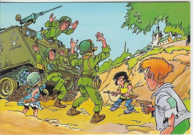 看漫画猜武器比利时漫画中的冷战欢乐时光