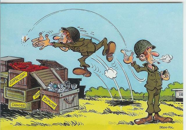 看漫画猜武器比利时漫画中的冷战欢乐时光