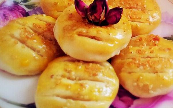 家人都喜欢的传统猪油点心 香酥软糯的老婆饼