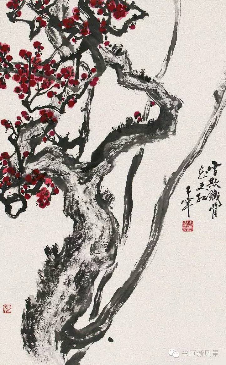 大师于希宁画梅精选30幅