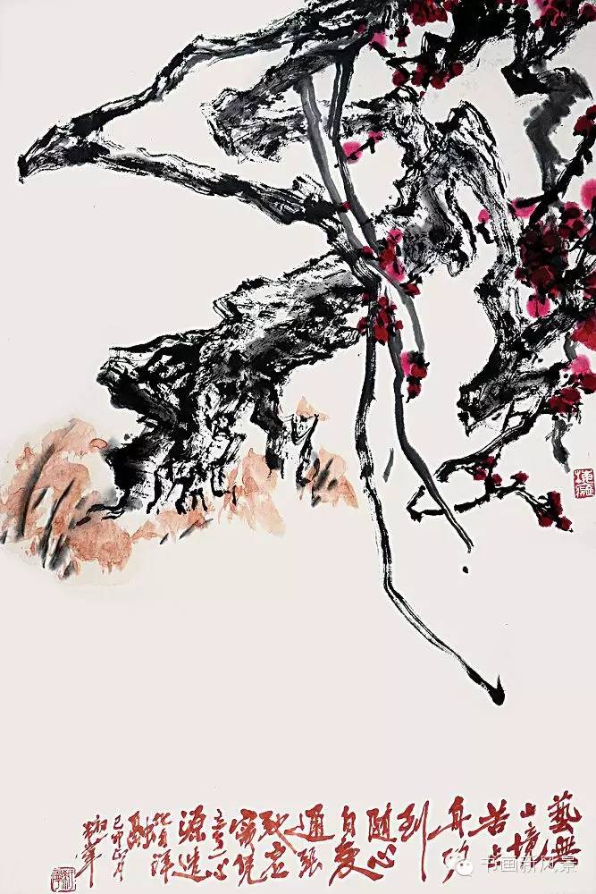 大师于希宁画梅精选30幅