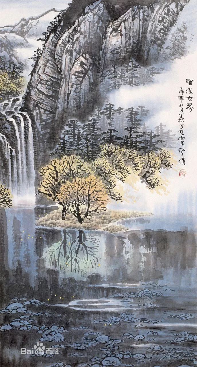 邱笑秋彩墨山水画(110幅),美醉了!