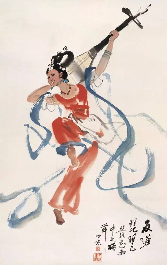 广州美术学院教授,擅长中国画,在国画人物肖像及舞蹈人物速写技法方面