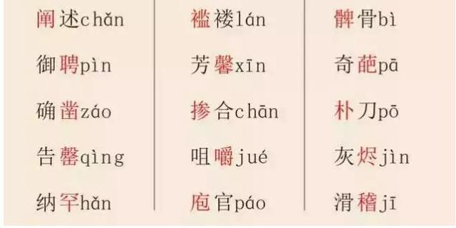 2转藏到我的文章库初中语文是最注重基础知识的,特别是对生字词的读音