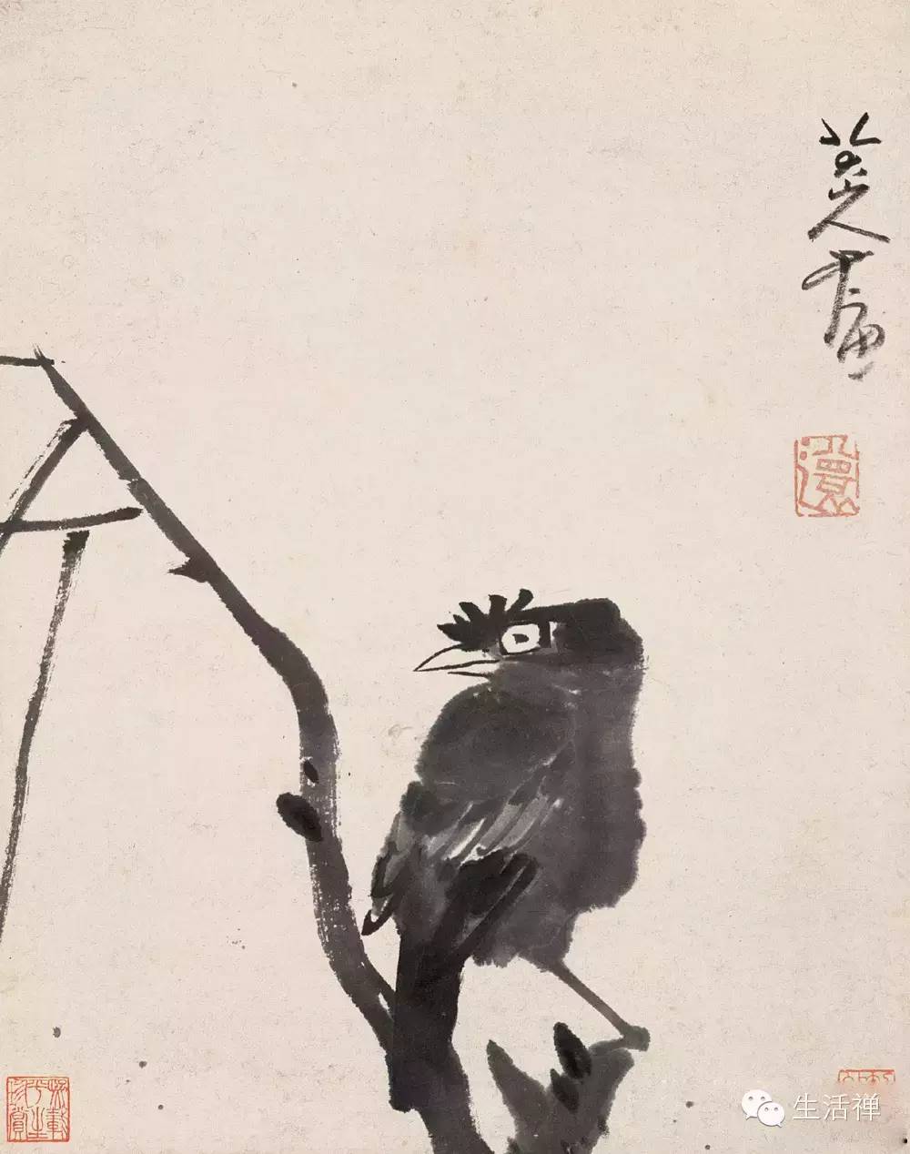 八大山人善画鸟