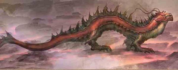 也称蚩尾,是一种海兽,汉武帝时有人进言,说螭龙是水精,可以防火,建议