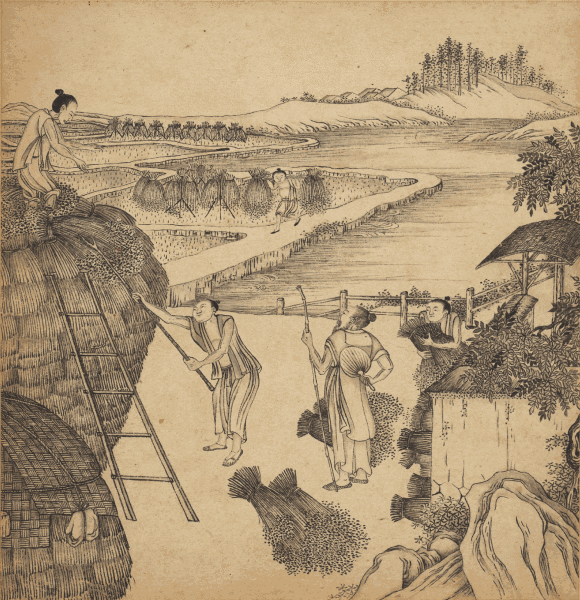 会动的古画耕织图