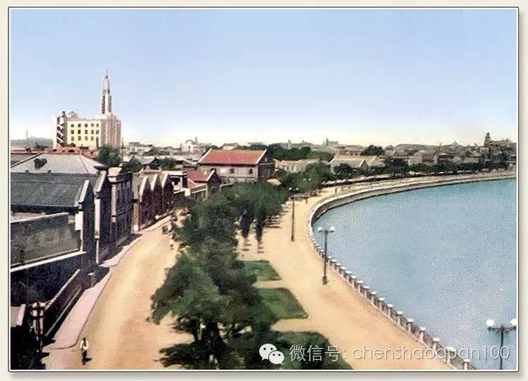 天津海河广场老照片图片