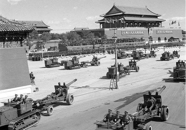 建国阅兵兵器历1951年国庆阅兵