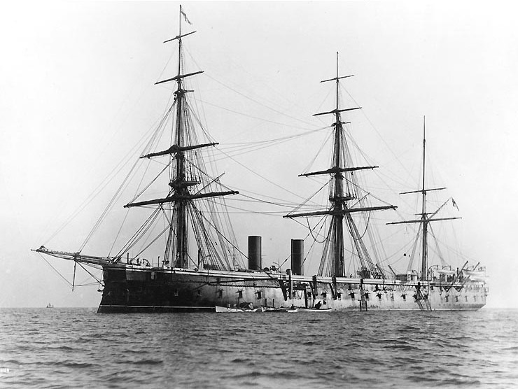 原铁甲舰时代的英国战舰一铁甲黎明从勇士到米诺陶