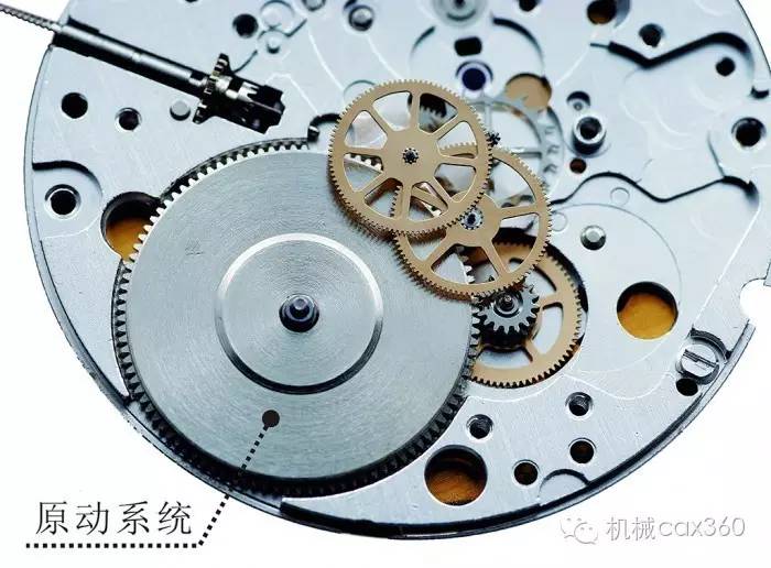 机械表的机械结构及其工作原理