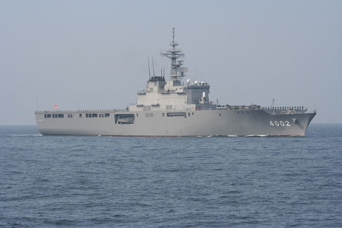 国东号大隅(osumi)级输送舰3白根级2艘:ddh