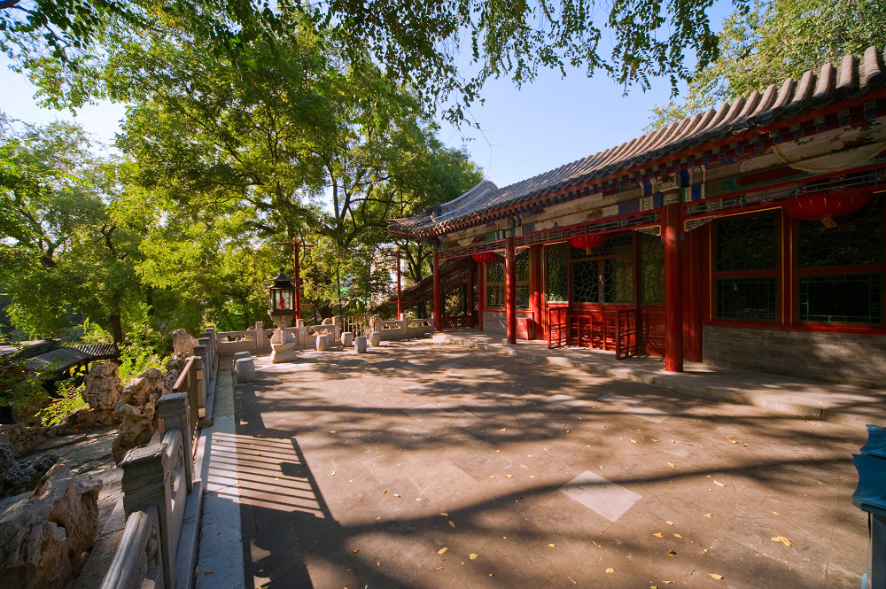 历史名园恭王府后花园