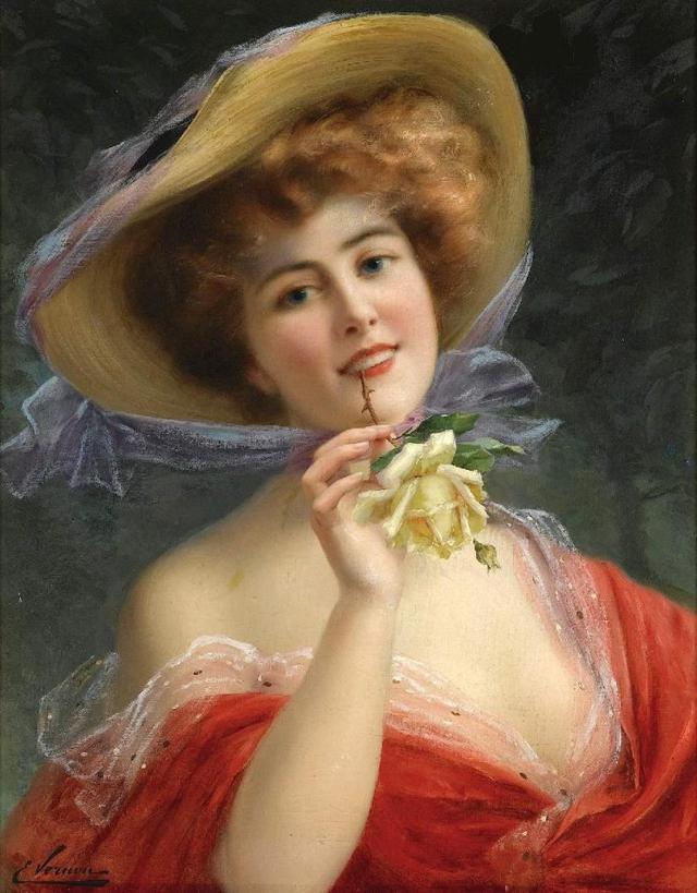 法国画家描绘女性图片