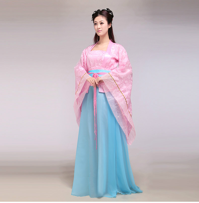 古装唐装汉服女装拖尾公主贵妃装