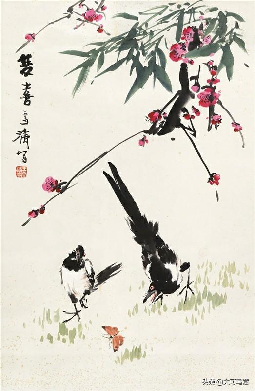 王雪涛教你画好一幅花鸟画作品的6个诀窍