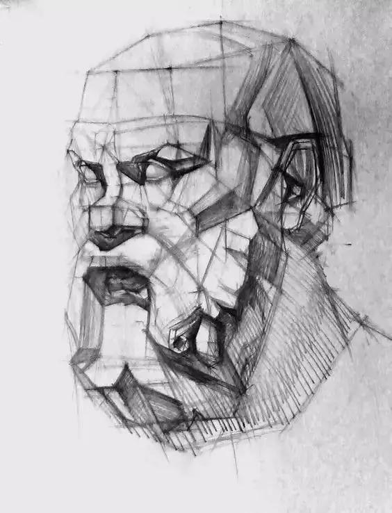 从几何体到人体结构你想要的素描资料这里都有