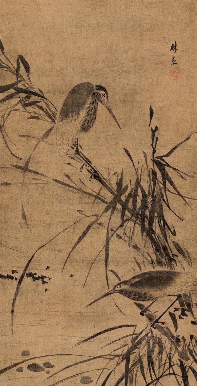 明清画人录林良笔精墨妙形具神生浑然天趣中气象万千