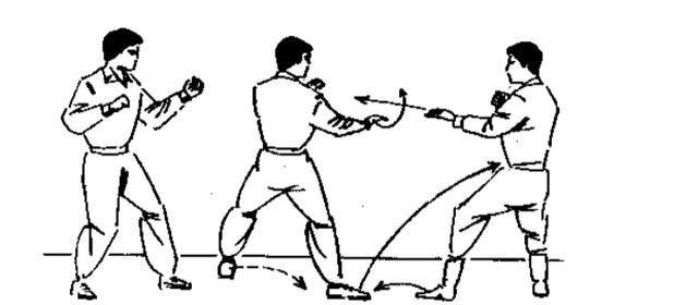 北腿代表戳脚拳技术