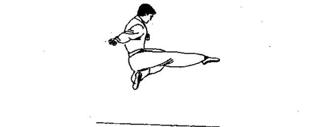 北腿代表戳脚拳技术