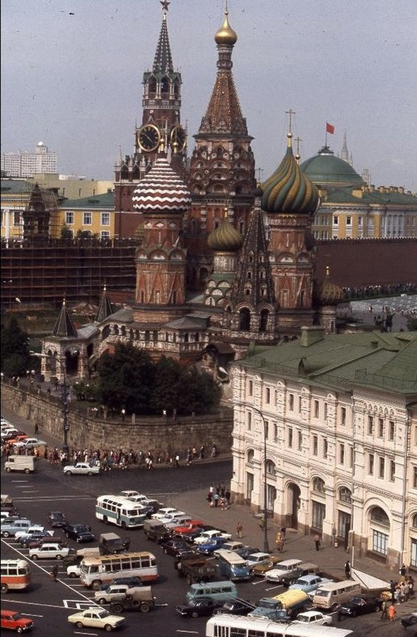 苏联时代:1975年莫斯科掠影
