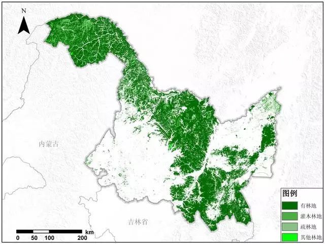 黑龙江森林覆盖率图片