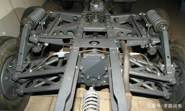 食蚁兽克虏伯protze轻型卡车独特的后桥悬挂非常罕见