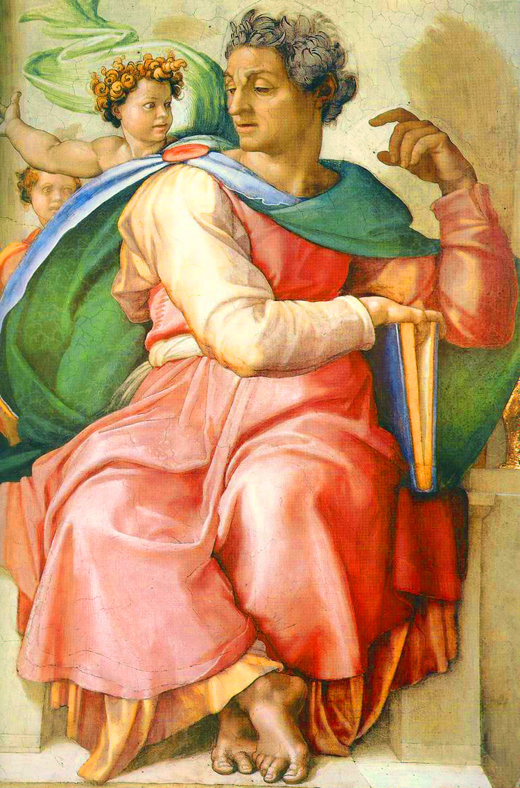 米开朗基罗michelangelobuonarroti西斯廷天顶壁画赏析三