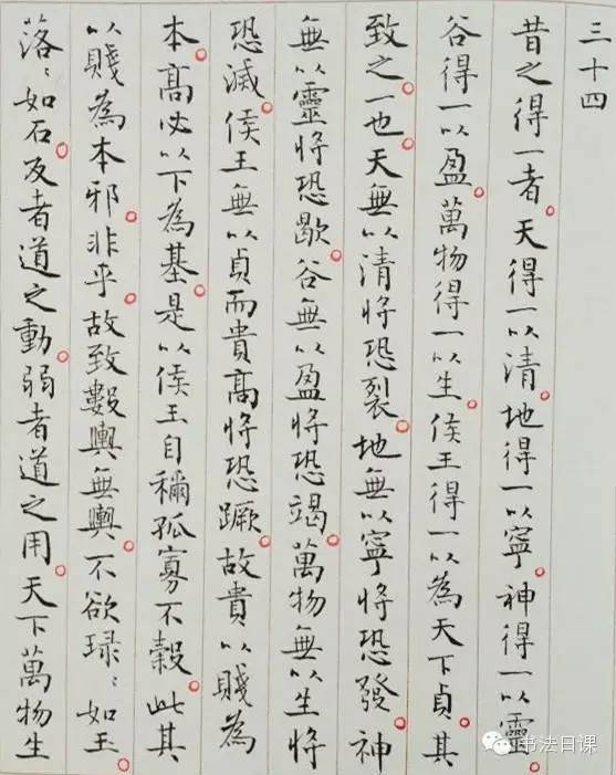 孙晓云书《道德经》,小楷之中有大美!