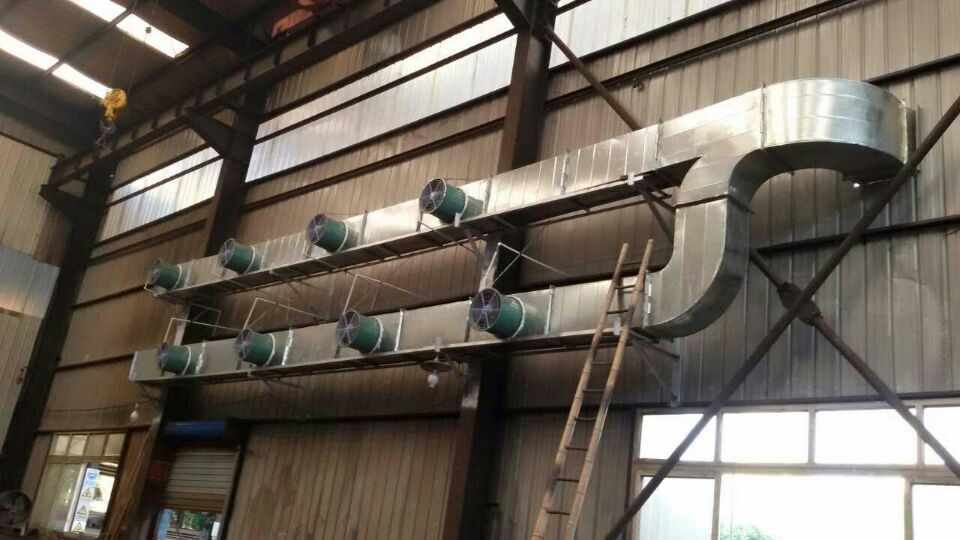 全江夏区附近厨房排烟管道设计安装油烟净化器烟罩定做中央空调管道
