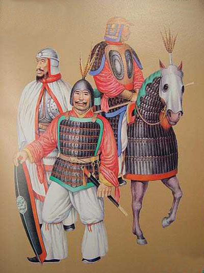 中国历代武士服饰欣赏