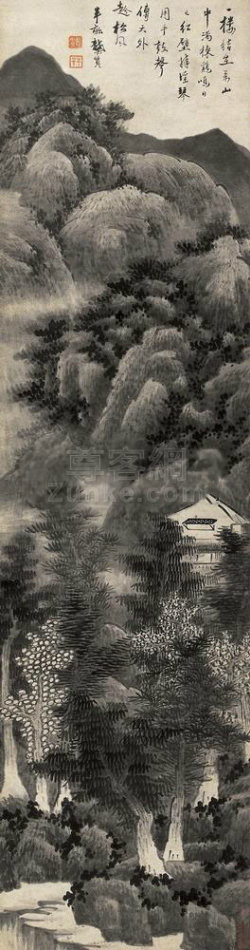 款题"山中宰相陶贞白"云云,系指南朝齐梁时期道教思想家,医学家陶弘景