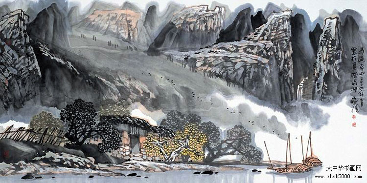 转载黄格胜倾情漓江百里图