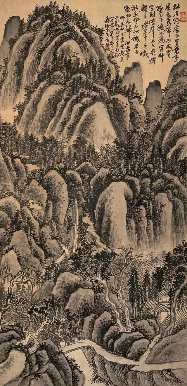 英年早逝的民国画坛大师陈师曾山水画作品欣赏