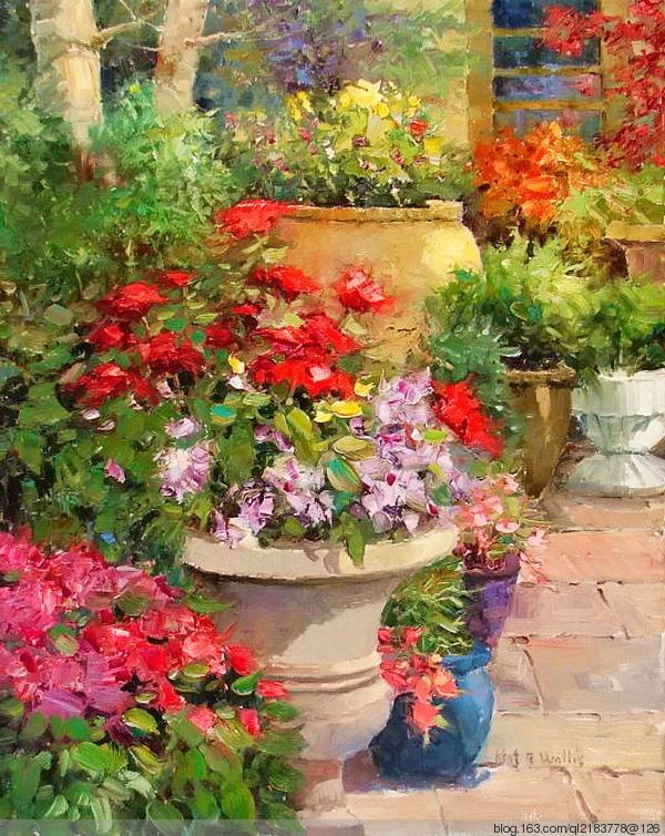 美国kentrwallis印象风景画欣赏1