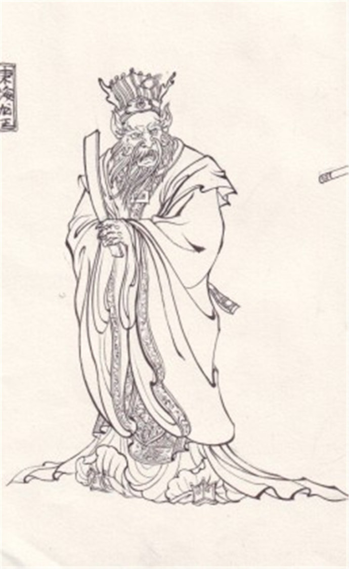 西游记白描人物作品欣赏