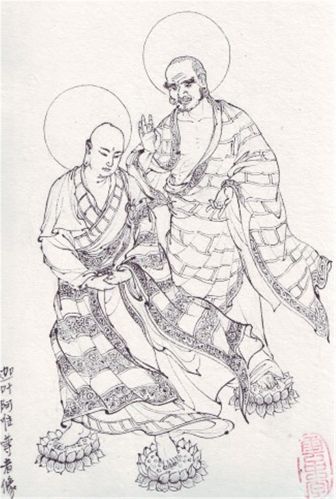 西游记白描人物作品欣赏