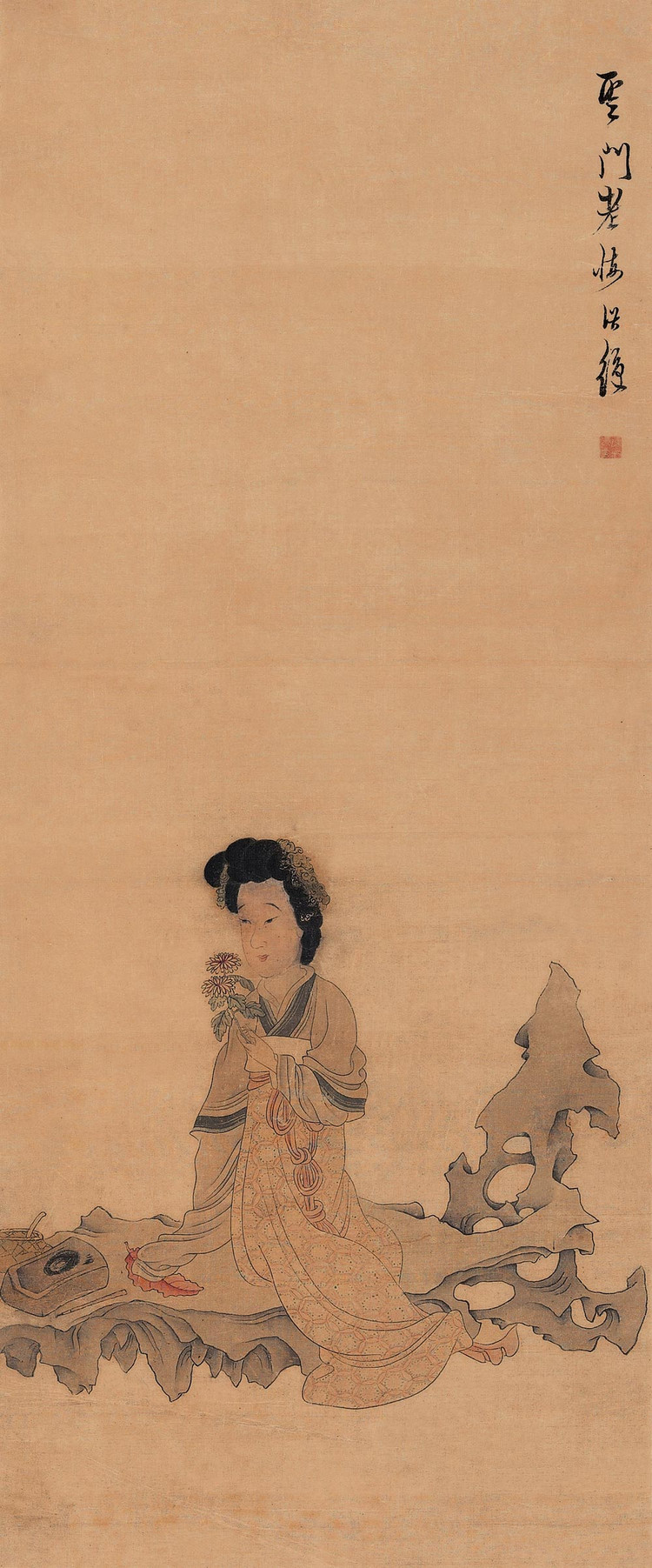 陈洪绶陈老莲人物作品欣赏