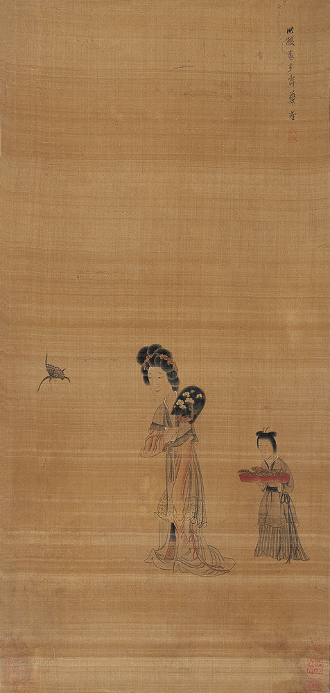 陈洪绶陈老莲人物作品欣赏