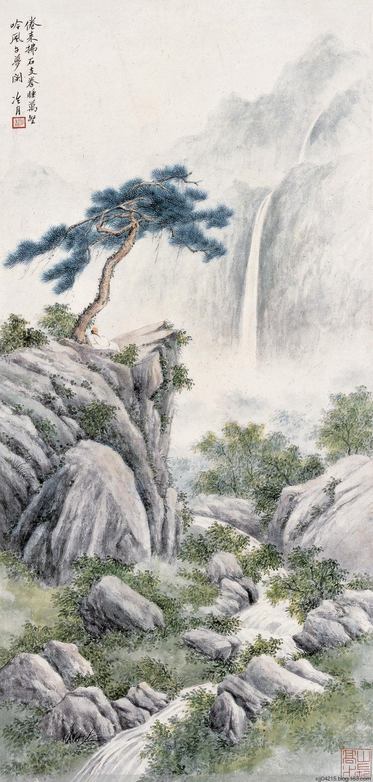 陶冷月山水画作品精选集1