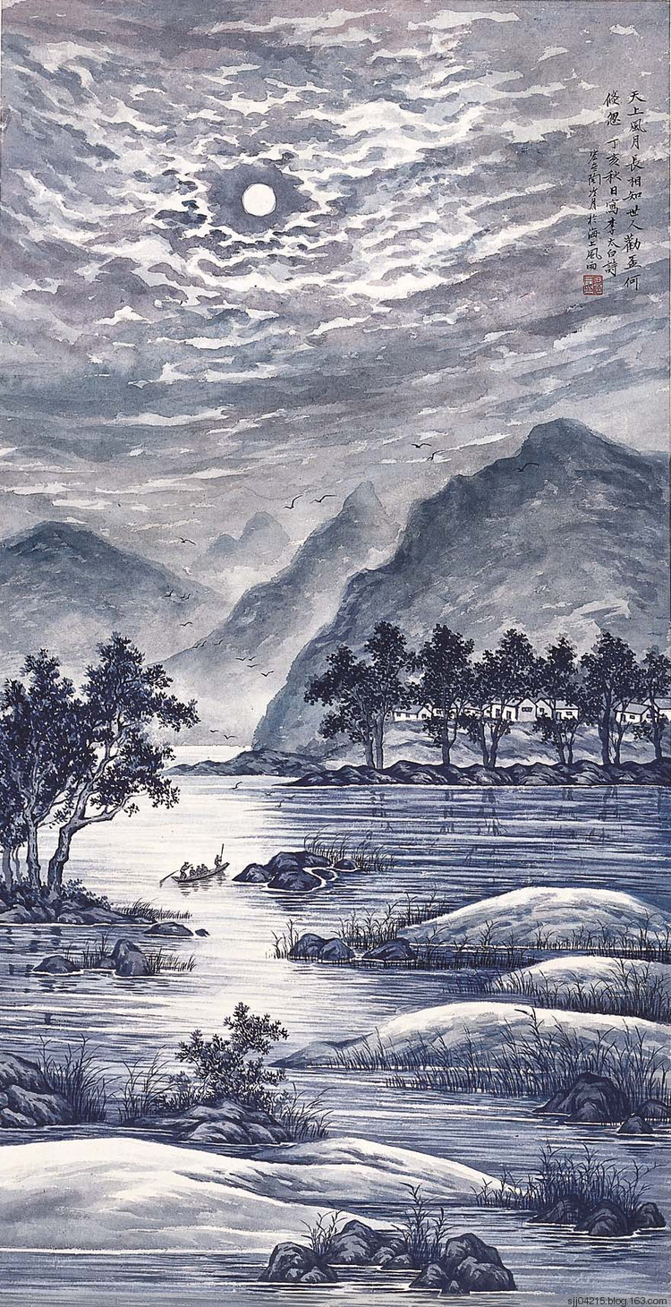 陶冷月山水画作品精选集1