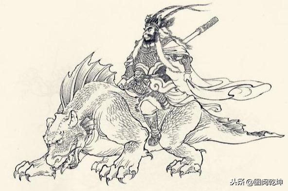 蛟魔王:七大圣之一,孙悟空在花果山遍访英豪之时,结识了蛟魔王等六大